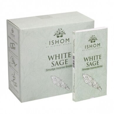 Ishom White Sage smilkalų plytelės