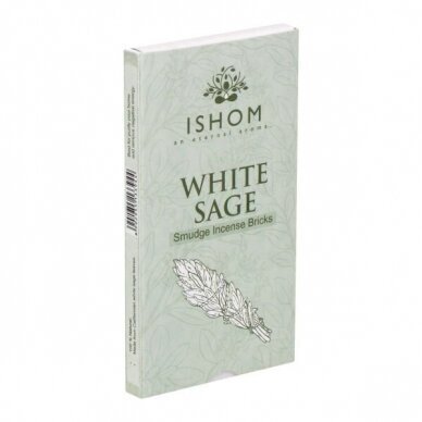 Ishom White Sage smilkalų plytelės 1