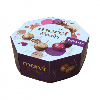 Šokoladiniai saldainiai "Merci lovelies. Creamy" 1